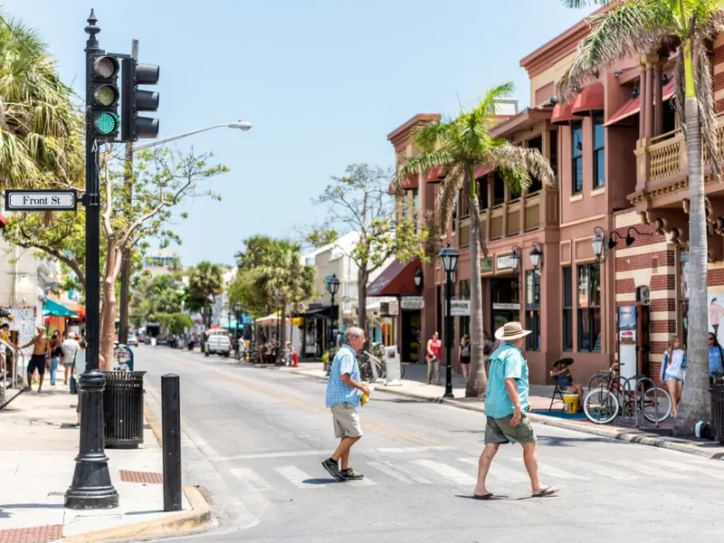 Duval Street pictured as one of the best places to stay in Key West