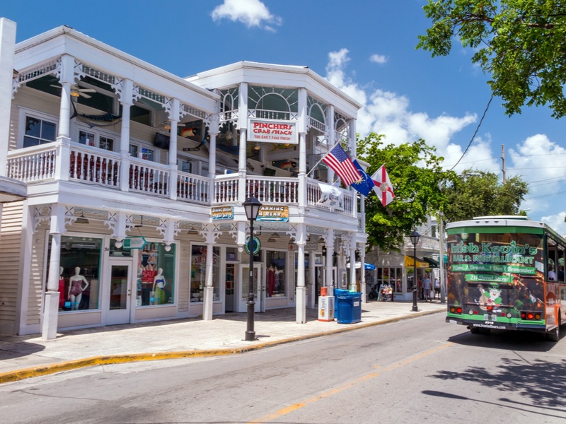Old Town, a top pick for where to stay in Key West