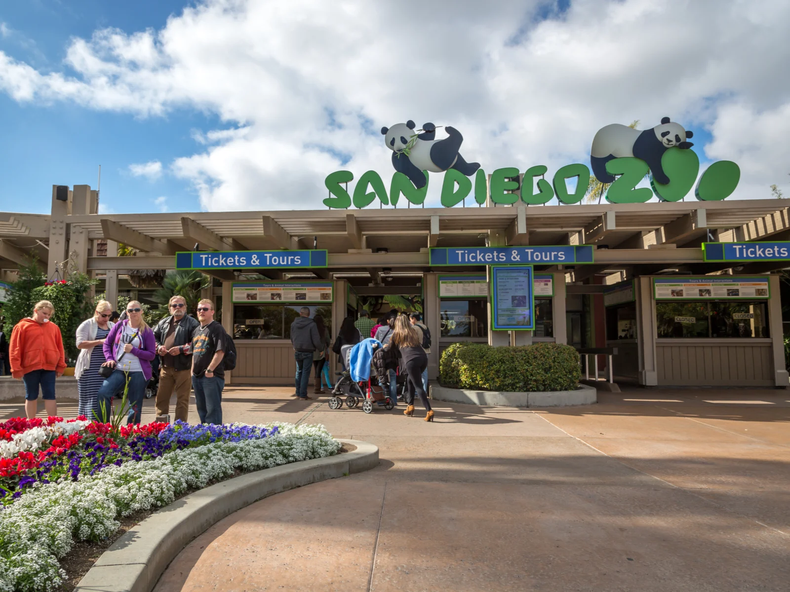 Entrance to the San Diego Zoo, one of the best in the world