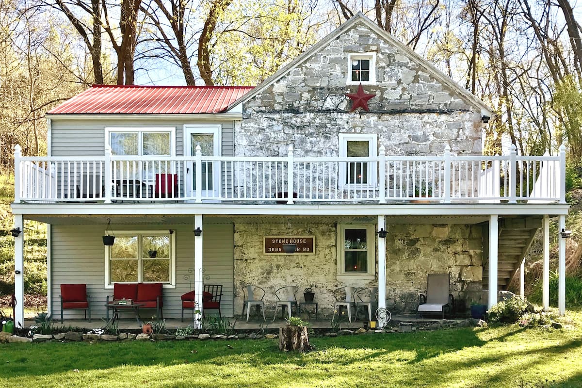 1815 Stone House, one of the most unique Airbnb stays in the United States