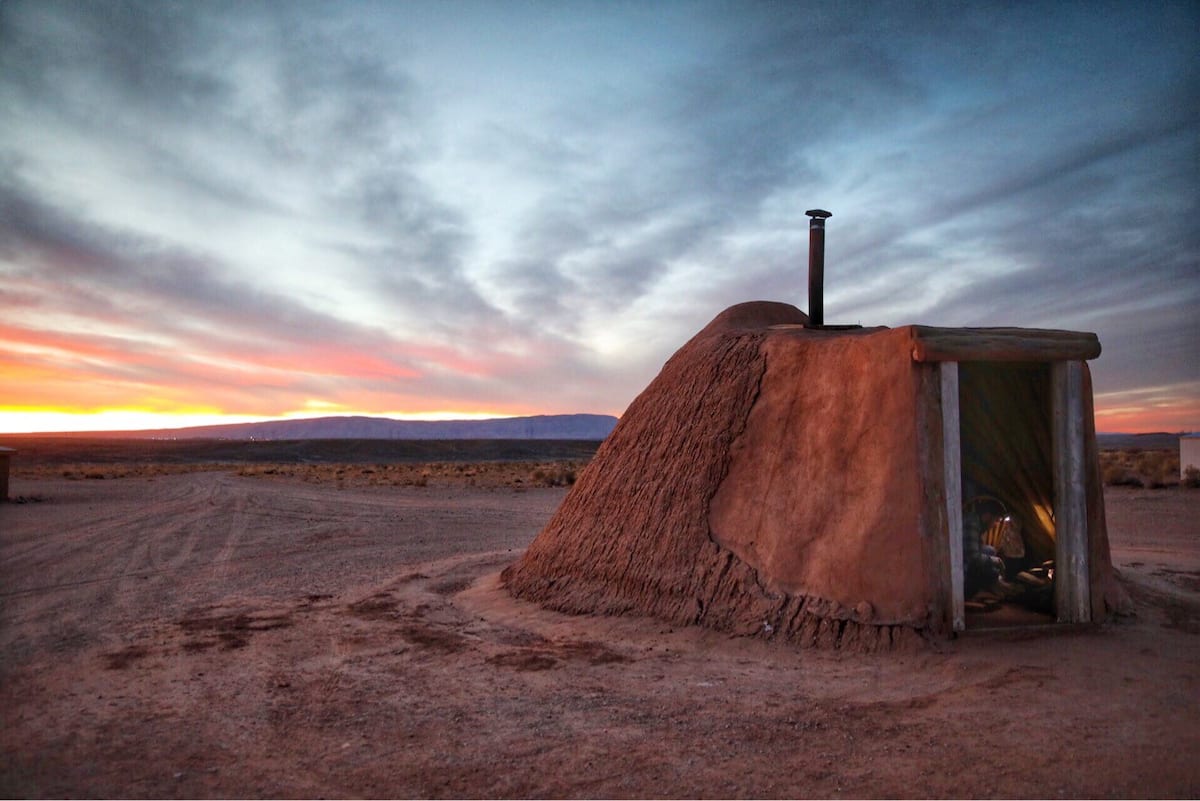 Experience Hogan By the River - Navajo Hogan, one of the best Airbnbs in the United States
