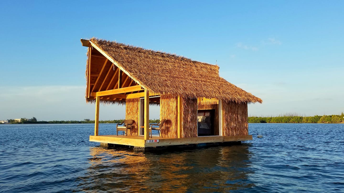 Tiki suite in Key Largo Florida, one of the best airbnbs in the United States