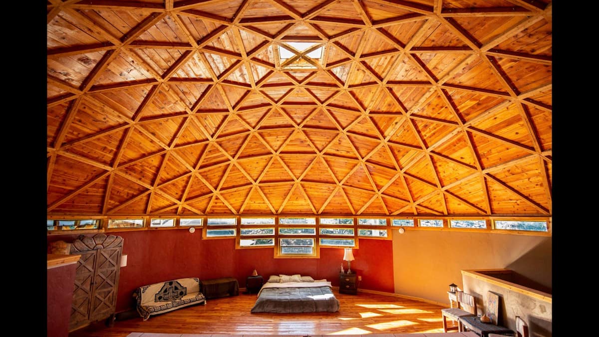 The Mothership Dome, one of the Best Airbnbs in Colorado