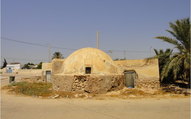Ajim Tunisia where A New Hope and the Spaceport Cantina was filmed