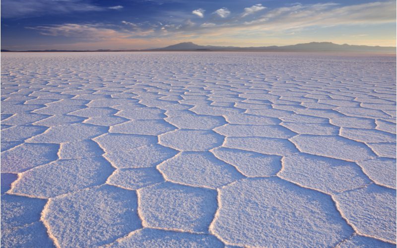 Uyuni Salt Flats in Bolivia, the Star Wars filming location of The Last Jedi