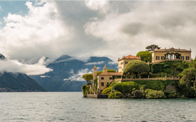 Villa del Balbianello in Italy, a Star Wars Filming Location for Attack of the Clones in a retreat on Naboo