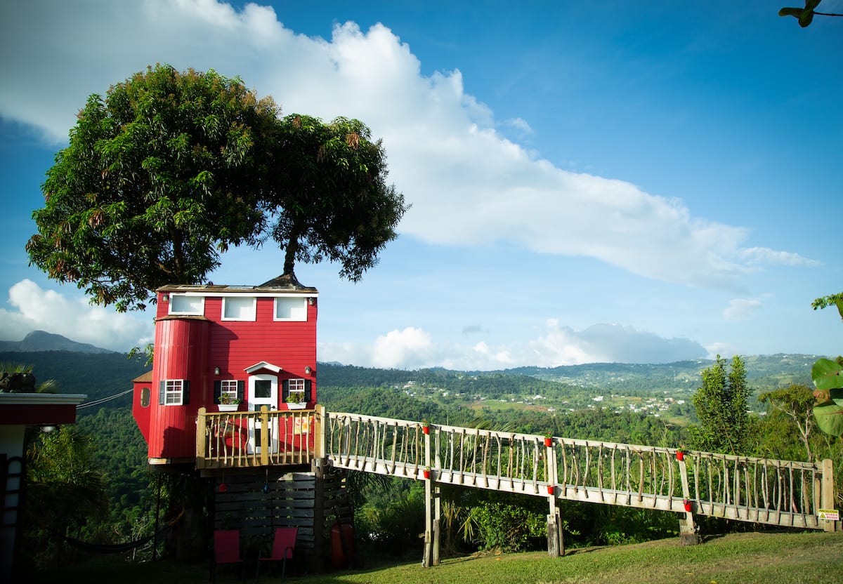 El Yunque View Treehouse, one of the best Airbnbs in Puerto Rico