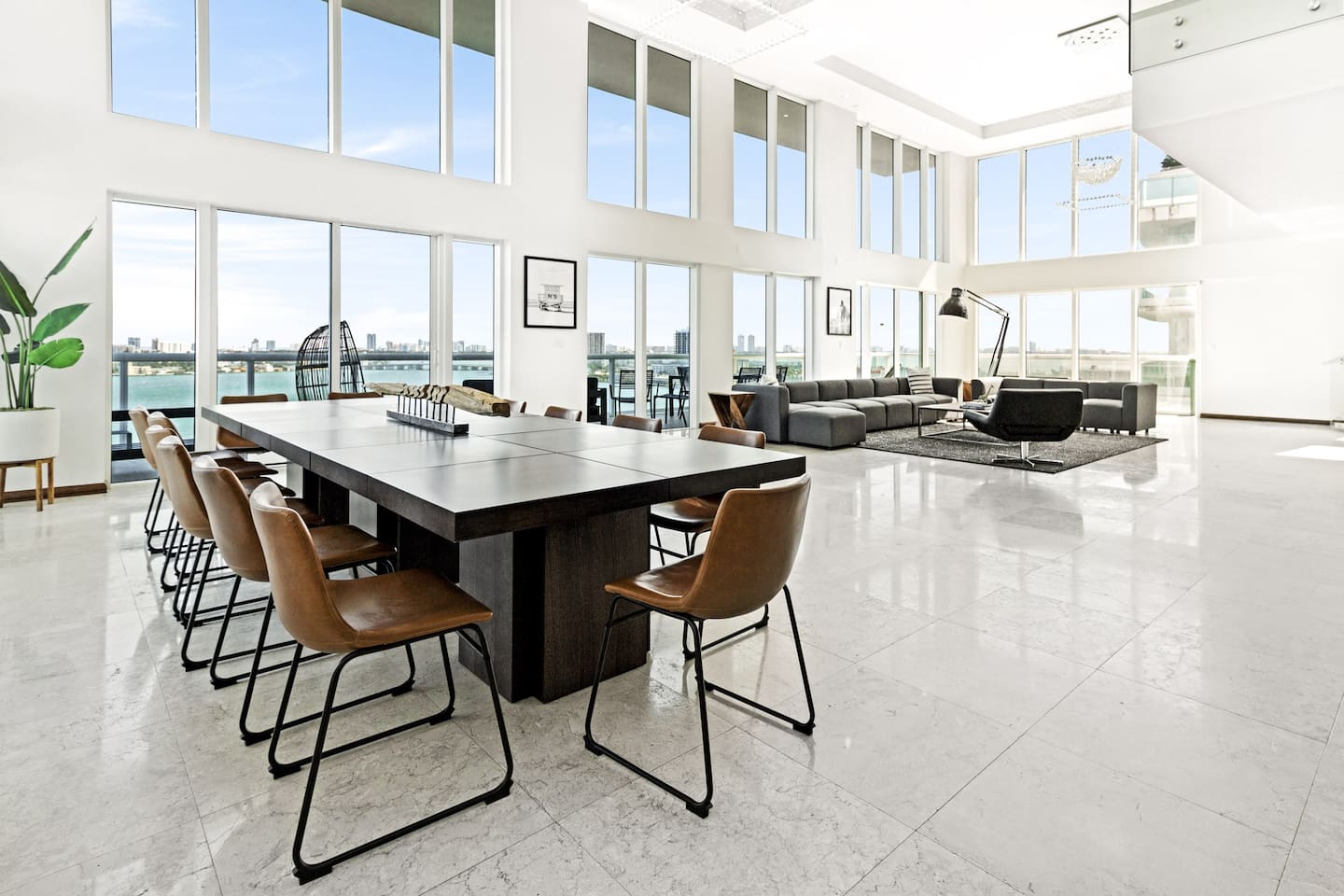 The Current Penthouse, one of the best luxe Airbnbs in Miami Florida