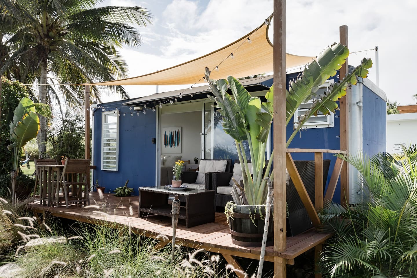 Tropical glamping close to the ocean, one of the best Airbnbs in Puerto Rico