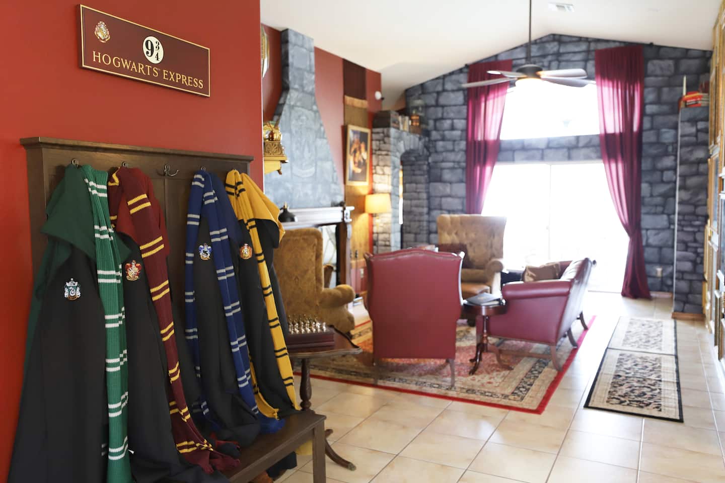 Wizarding Home Harry Potter Themed House, one of the best airbnbs in Florida