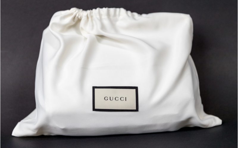 Gucci dust bag for a piece on the best travel shoe bags