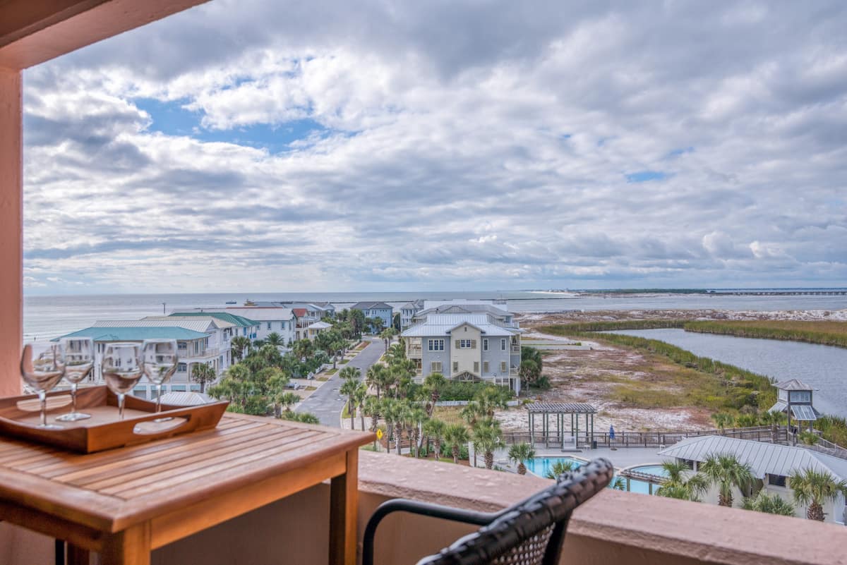Gulf view condo, one of the best Airbnbs in Destin, Florida