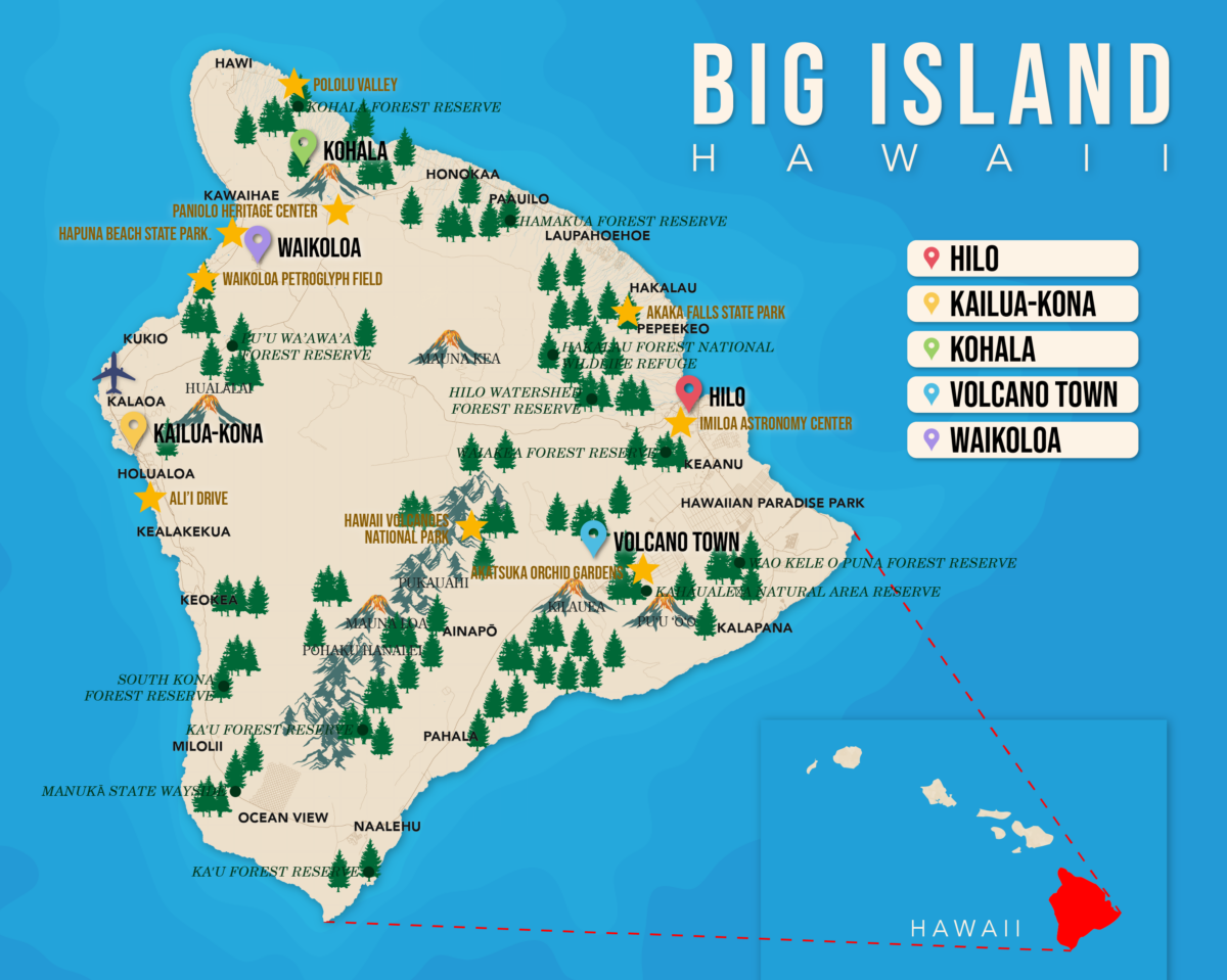 📍 Where to Stay on the Big Island in 2024 5 Best Areas