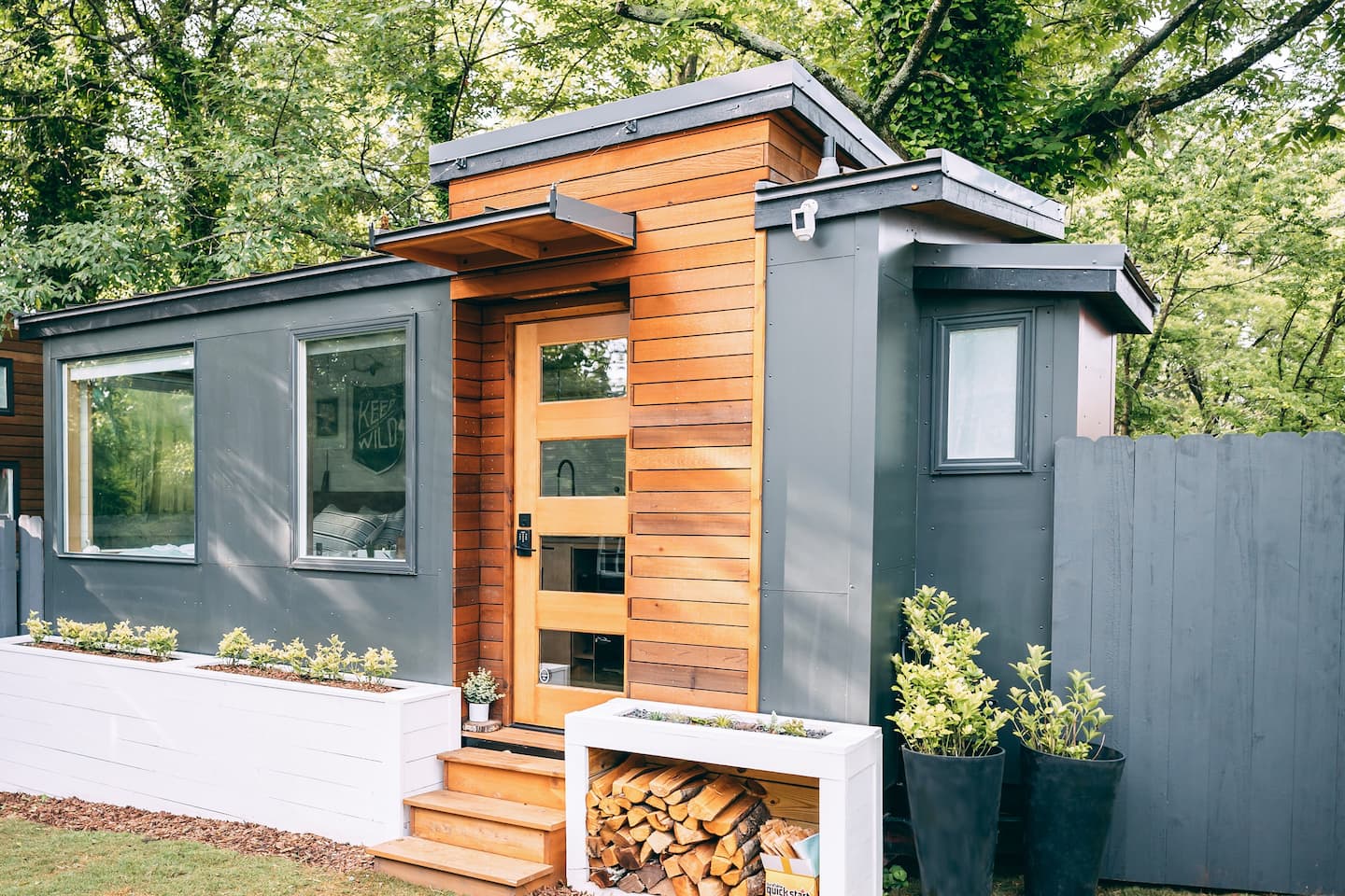 Modern tiny house retreat, one of the best Airbnbs in Atlanta