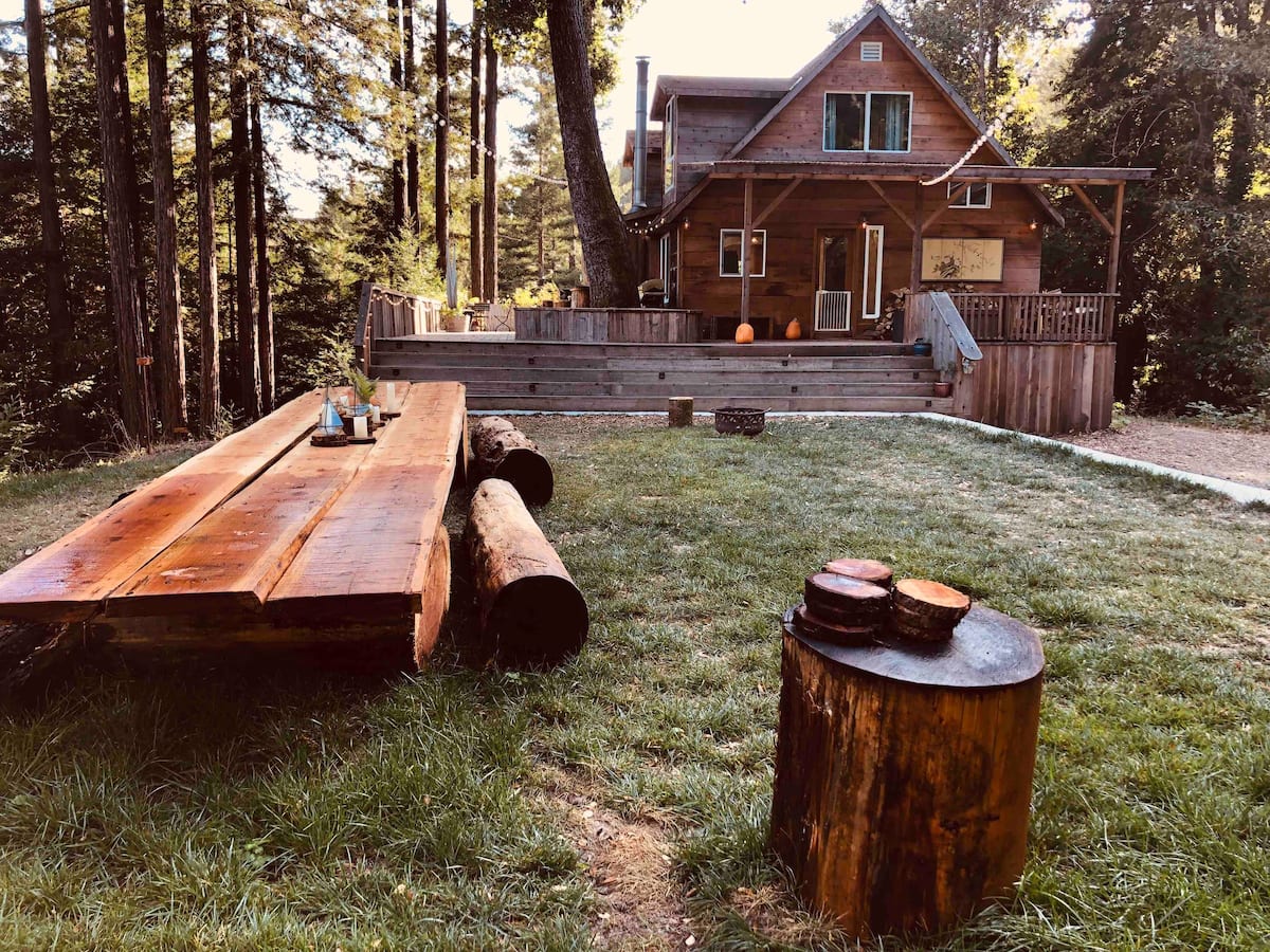 Sparrow Valley Retreat, one of the best Airbnbs in California