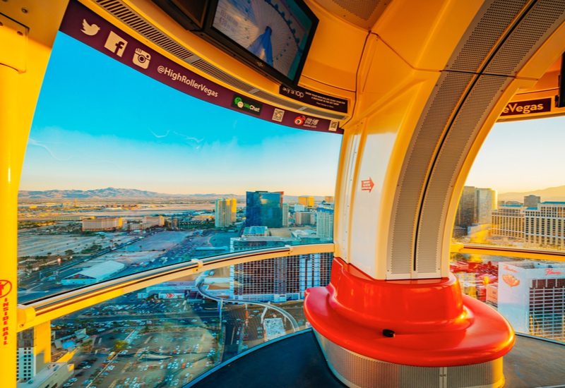 Image of the Skypod in Vegas, one of the must-see sights when staying at a Vegas Airbnb