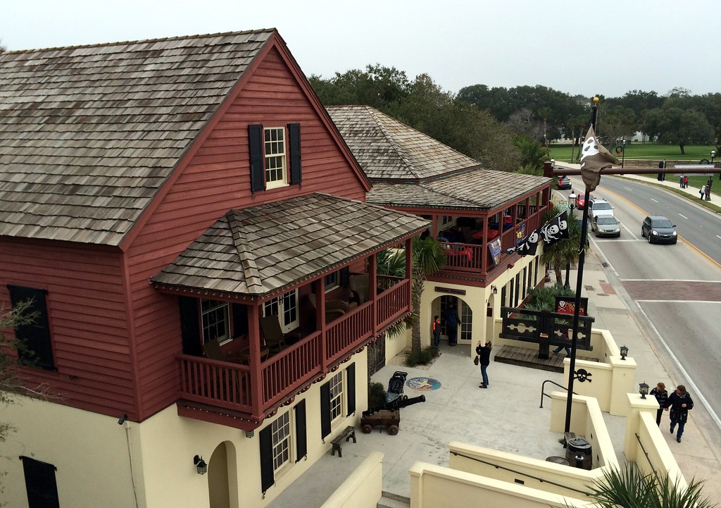 Exterior of the St. Augustine Pirate & Treasure Museum, one of the best Floridian museums