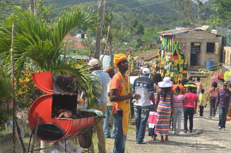 Maroon festival in Accompong, one of the best places to visit in Jamaica