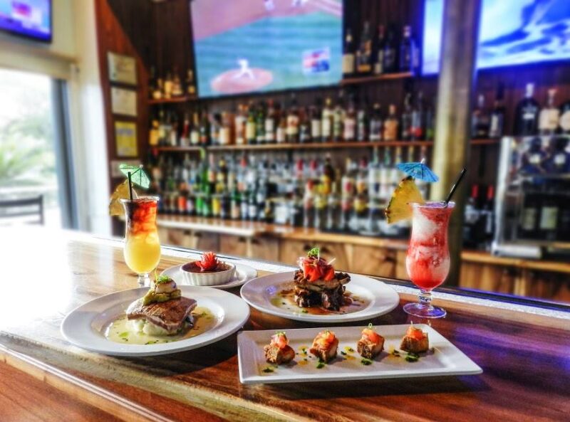 A-Bay's Island Grill, one of the best restaurants on Hawaii, the big island