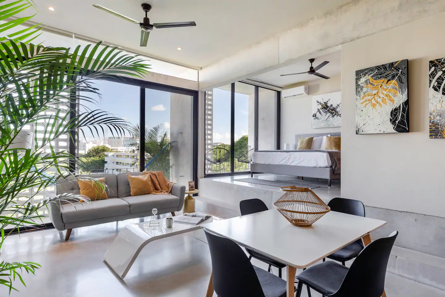 Beautiful downtown flat, one of the best Airbnbs in Cancun