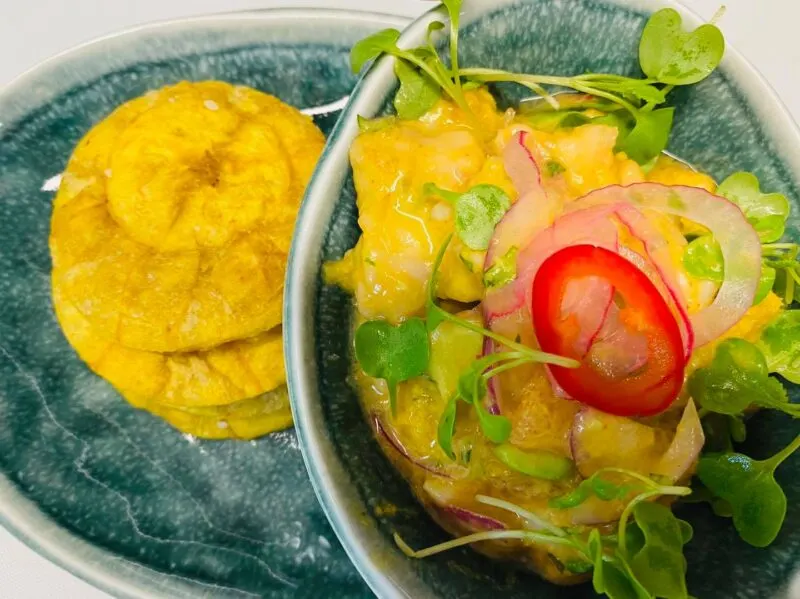 Food from Marmalade, one of San Juan Puerto Rico's best restaurants