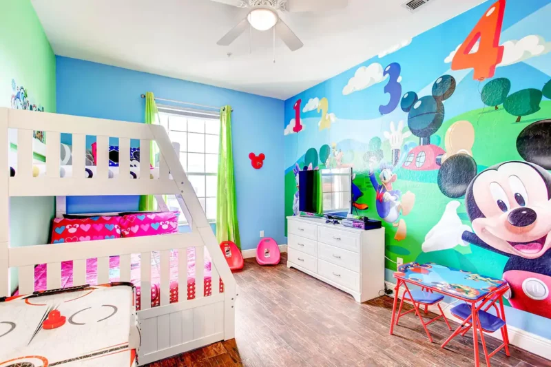 Mickey Clubhouse, a great disney-themed airbnb in Orlando