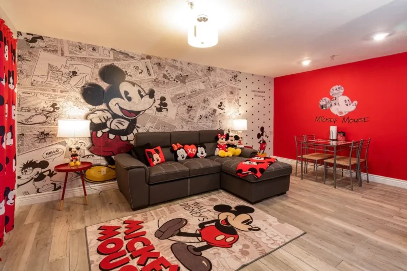 Mickey's Getaway, one of the best disney-themed Airbnbs in Orlando