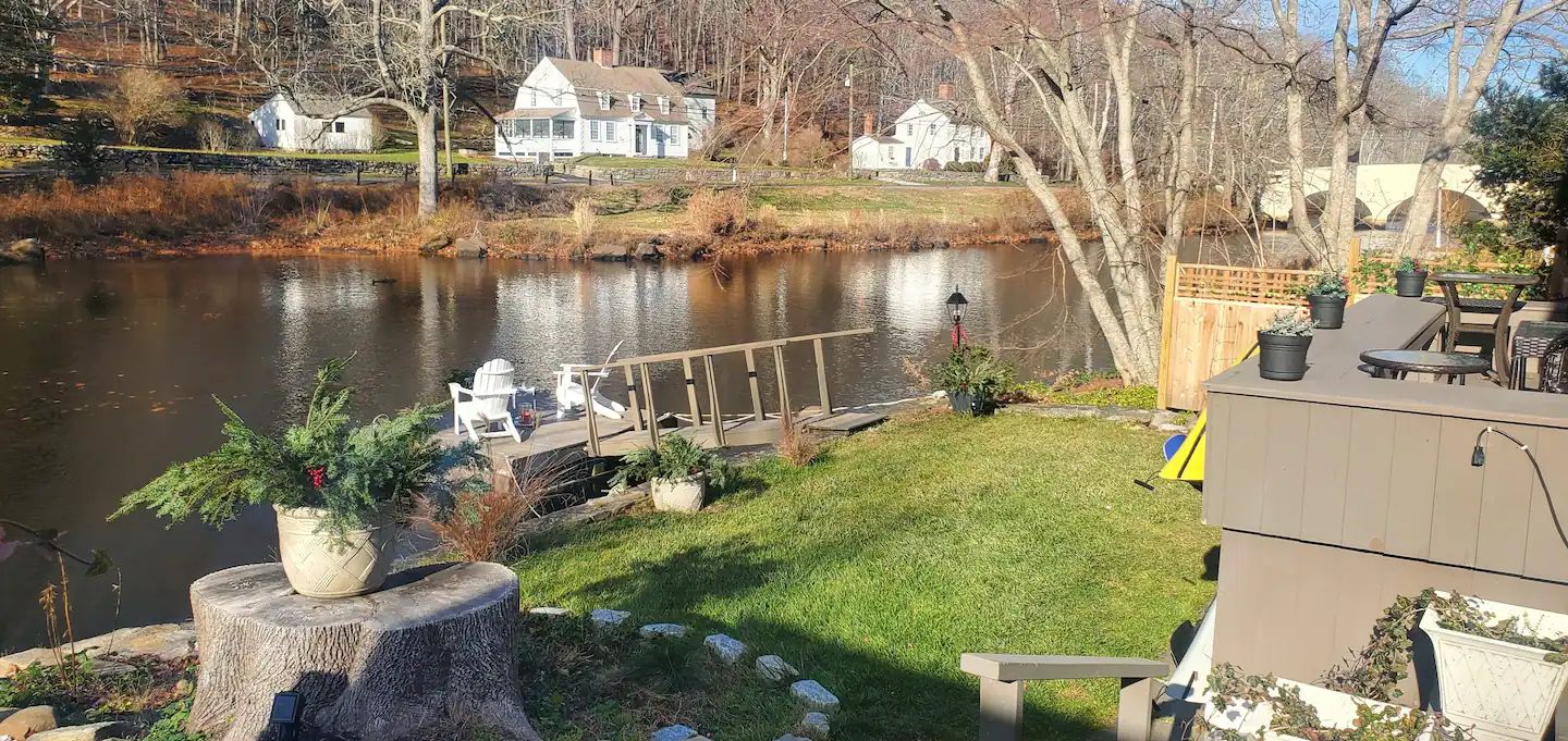 Waterfront Cottage, one of the best Airbnbs in Connecticut