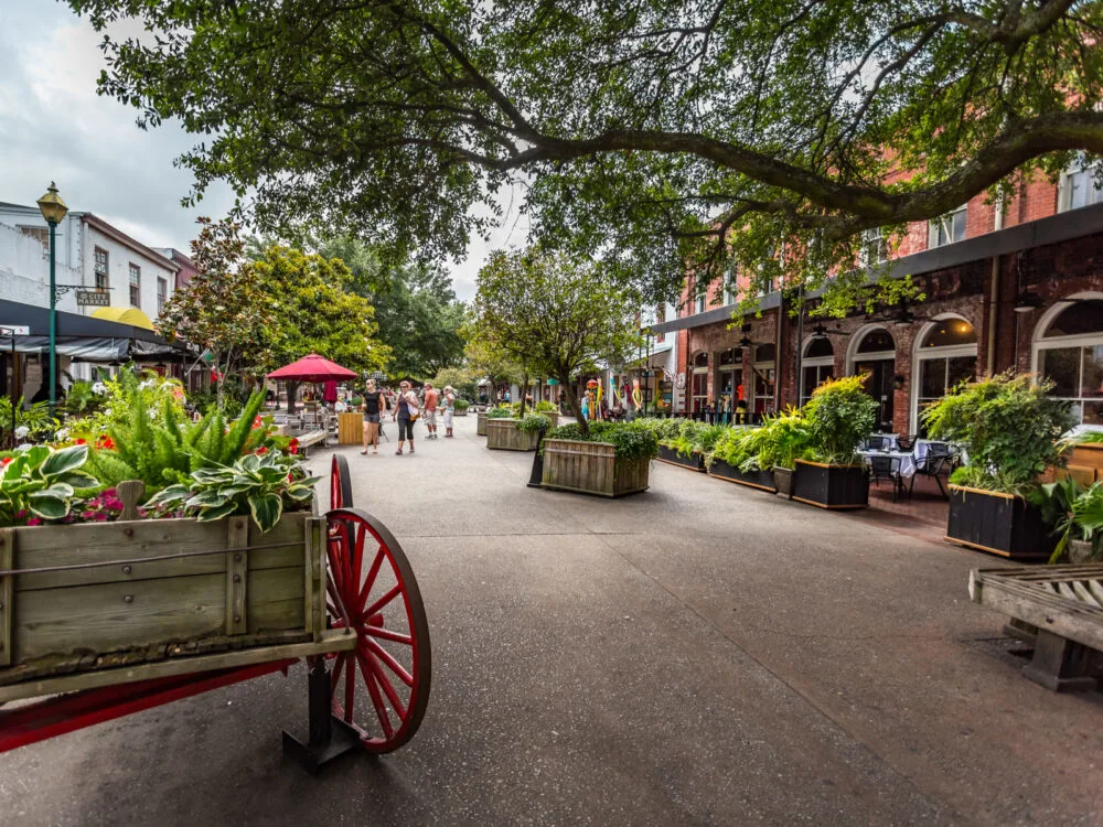 Historic City Market, one of the best things to do in Savannah GA