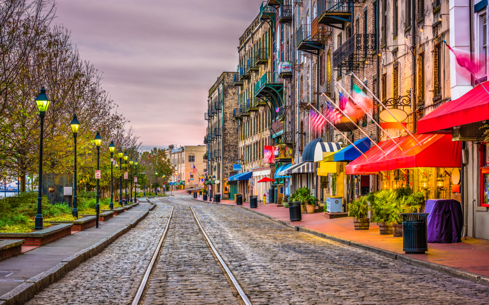 Image of a walkway for one of the best things to do in Savannah GA