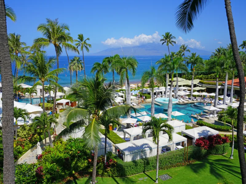 Four Seasons Common Area listed as one of the best Lauas on Maui
