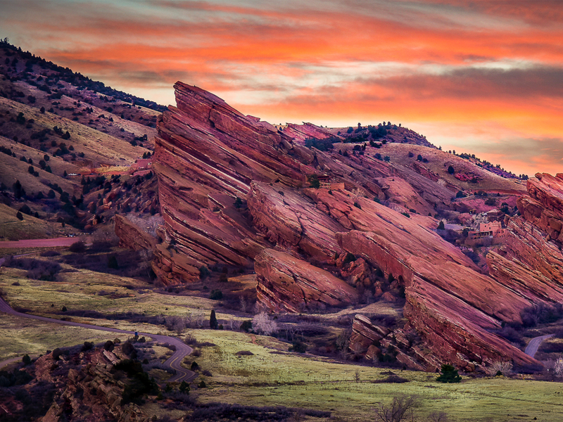 Red Rocks Park and Ampitheatre, one of the best places to visit in Colorado
