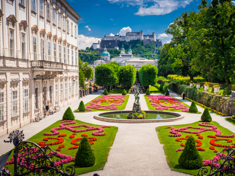 Mirabell Palace and Garden, a popular Sound of Music filming location
