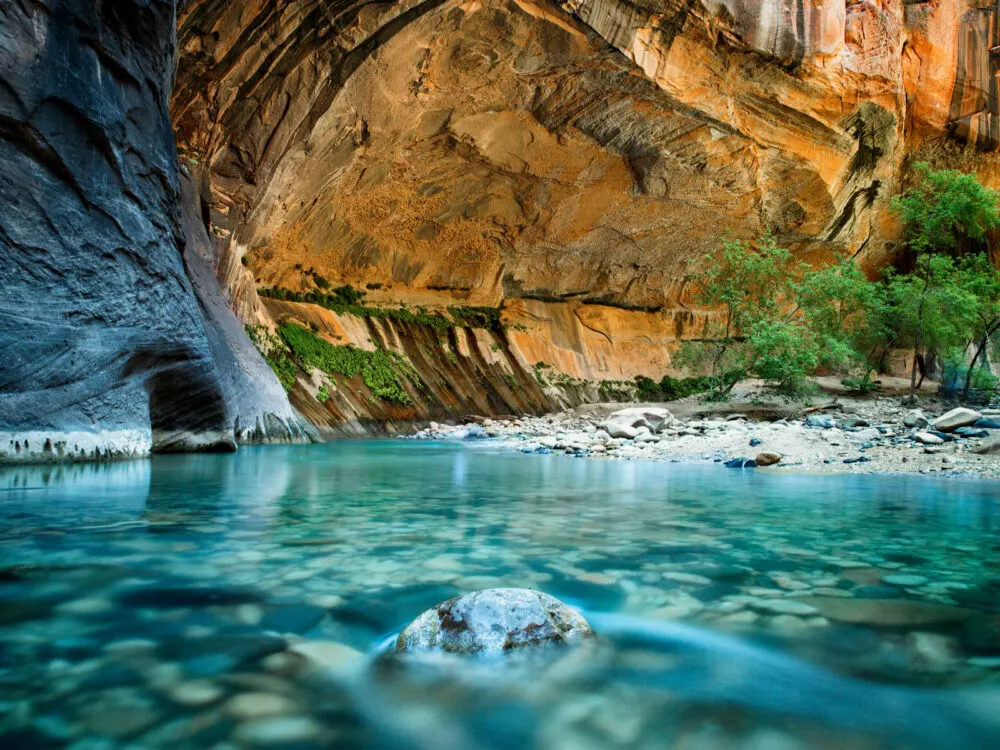 The Narrows in Zion National Park, one of the best hikes in the world