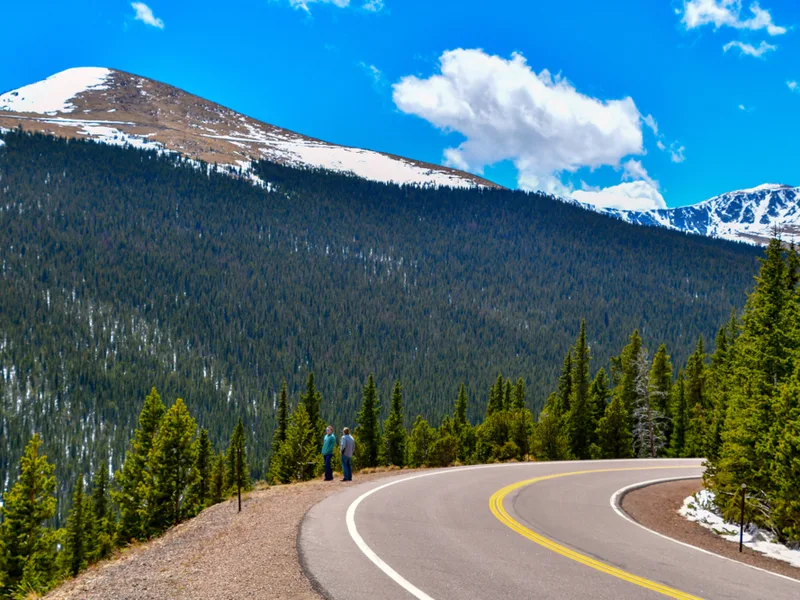 Gorgeous Mt. Evans byway, one of the best things to do while in Denver