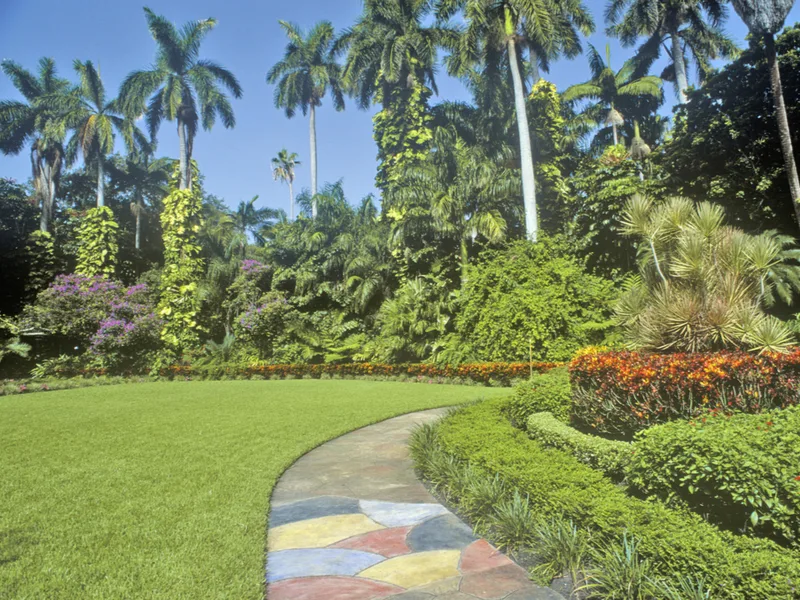Sunken Gardens in Florida, one of the best botanical gardens in the state