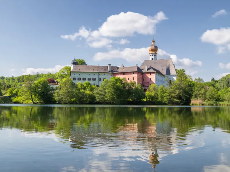 Kloster Höglwörth, the monastery filming location in the Sound of Music