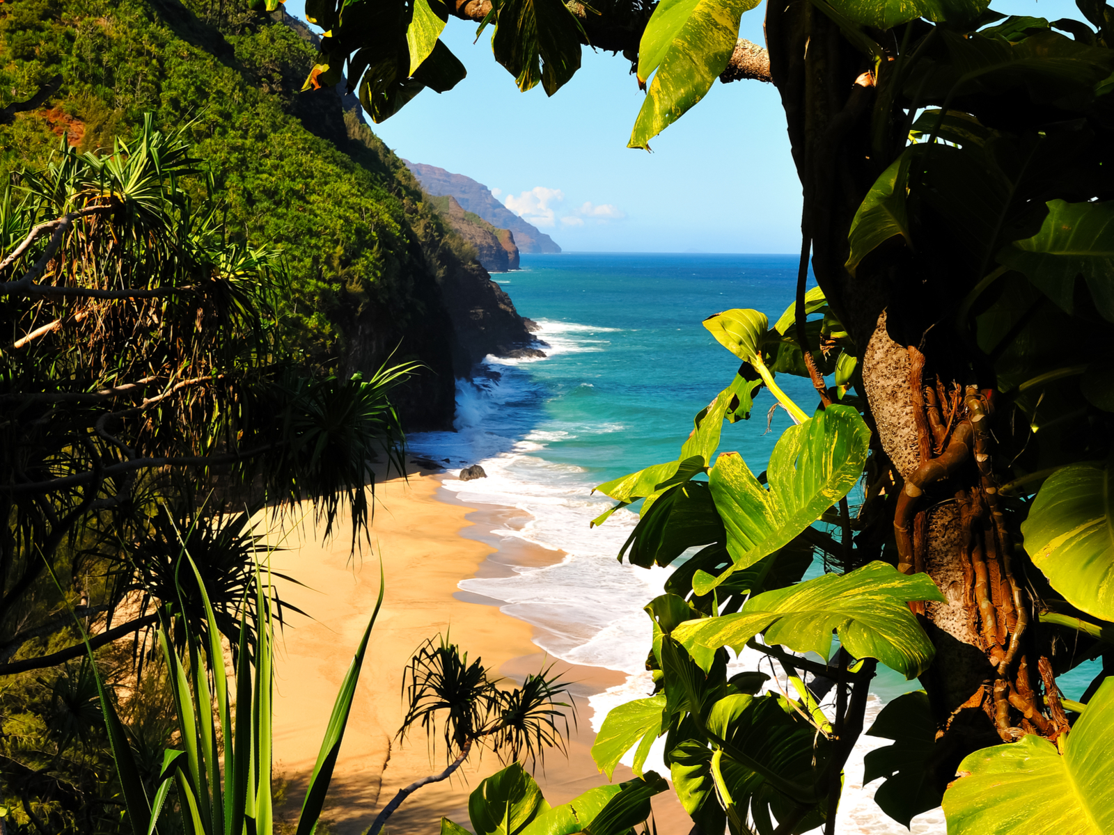 Why You Should Visit Kauai as a window to paradise on the Kalalua Trail