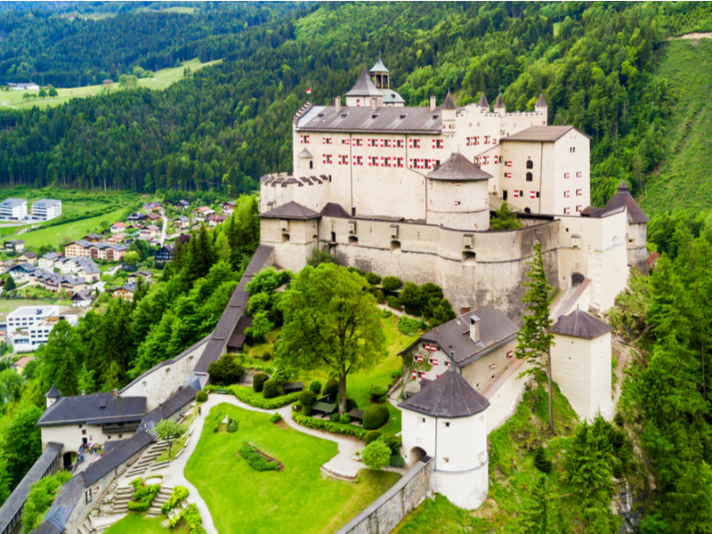Hohenwerfen Fortress, a Sound of Music Filming Location that you have to visit when in Austria