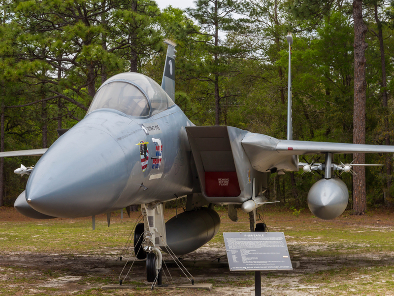 F-15 at the Air Force Armament Museum in Florida, one of the best museums in the state