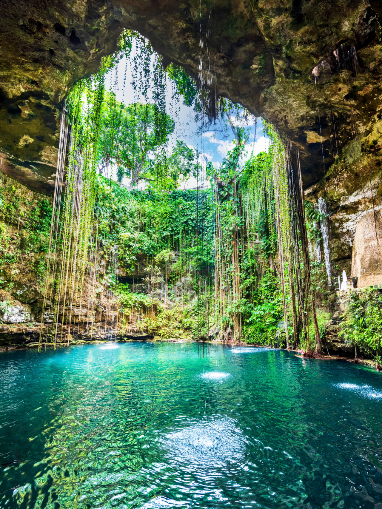 Gorgeous cenote, one of the best places to visit in Mexico