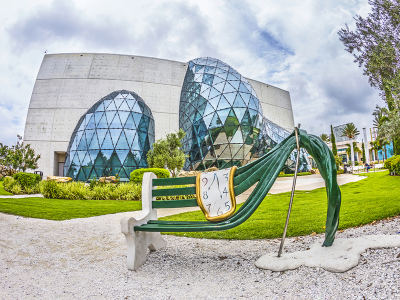Salvador Dalí Museum, one of the best in florida, as viewed from outside