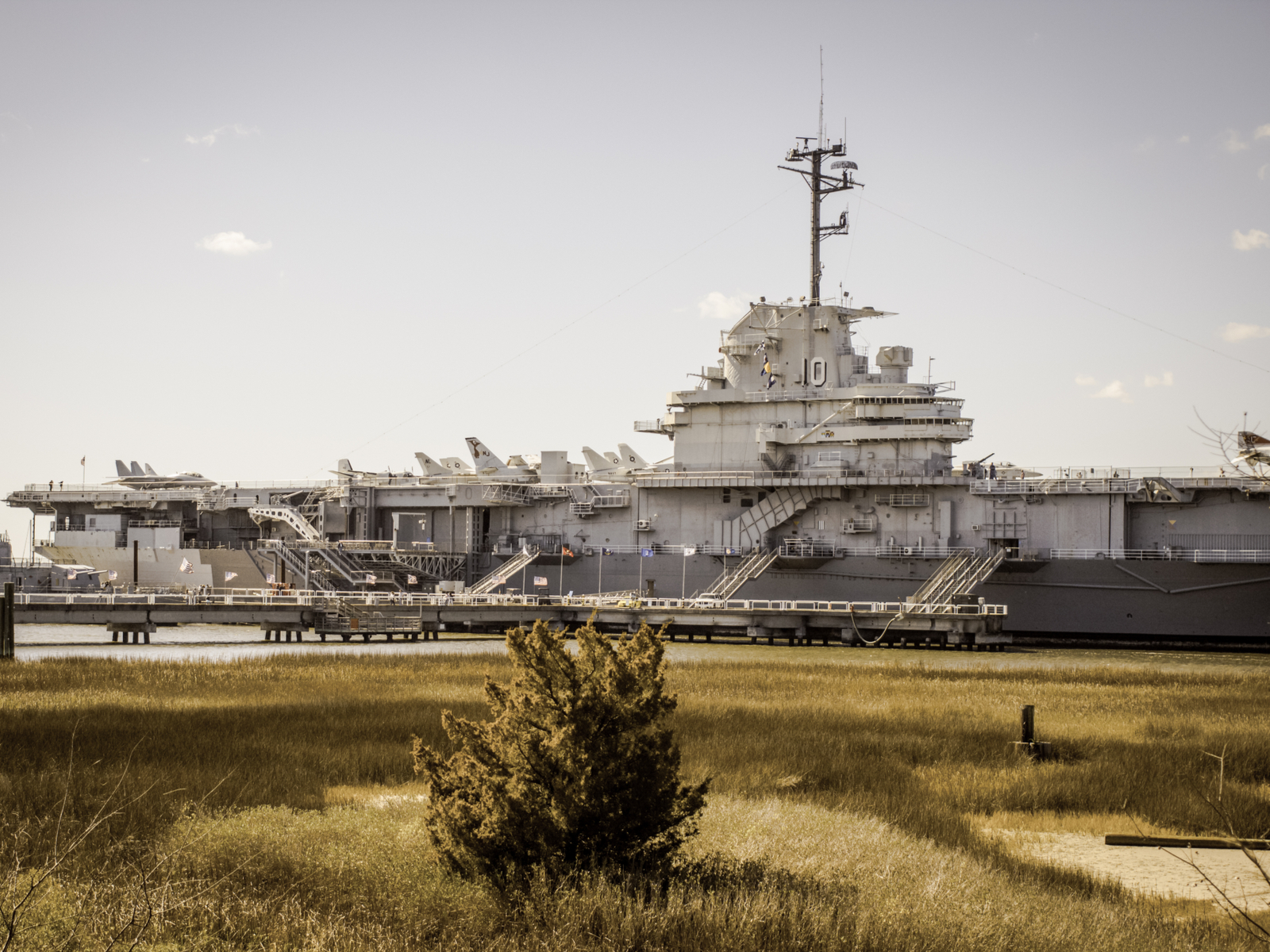 Patriots Point naval museum in Charleston, one of the best sights there