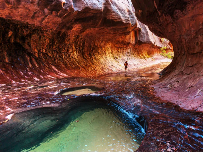 Narrows in Zion National Park, one of the best National parks in the USA