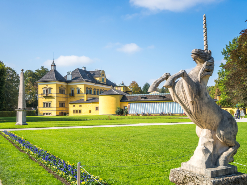 Hellbrunn palace, where part of the Sound of Music was filmed