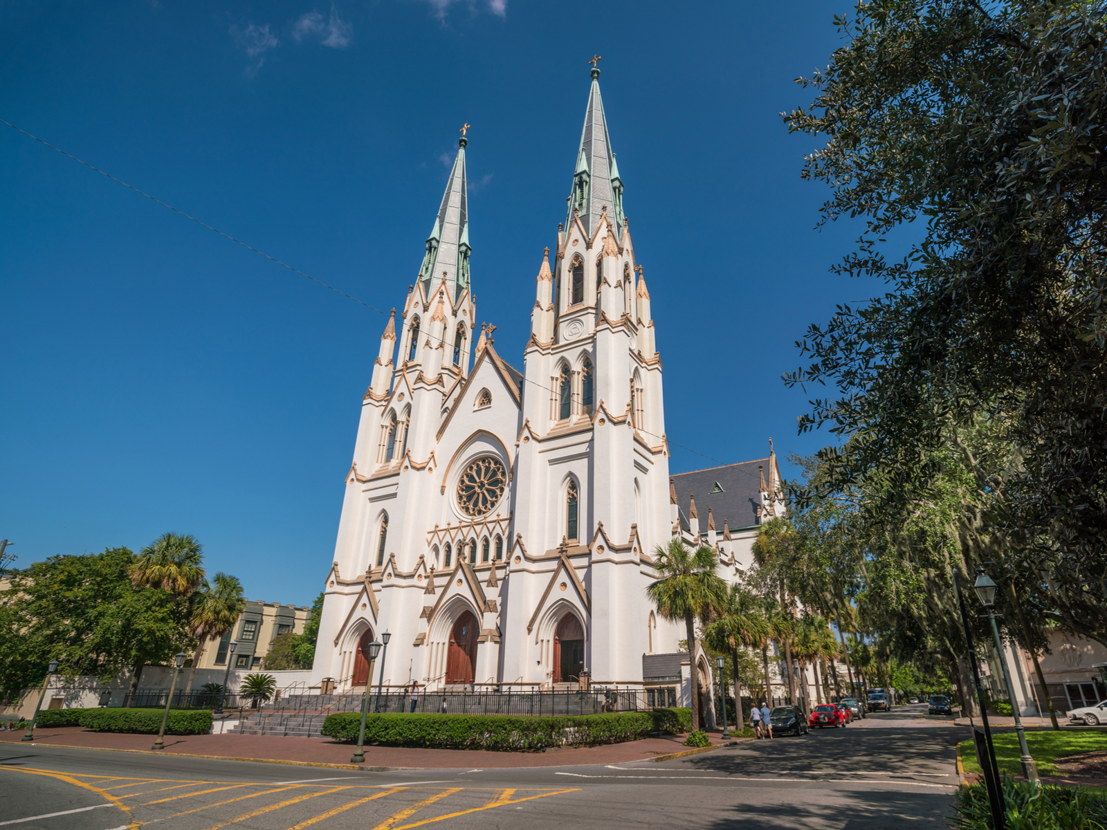 The Cathedral of St. John the Baptist, one of the best things to do in Savannah GA