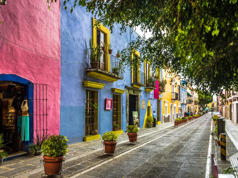 Quaint town in Mexico pictured during the cheapest time to visit