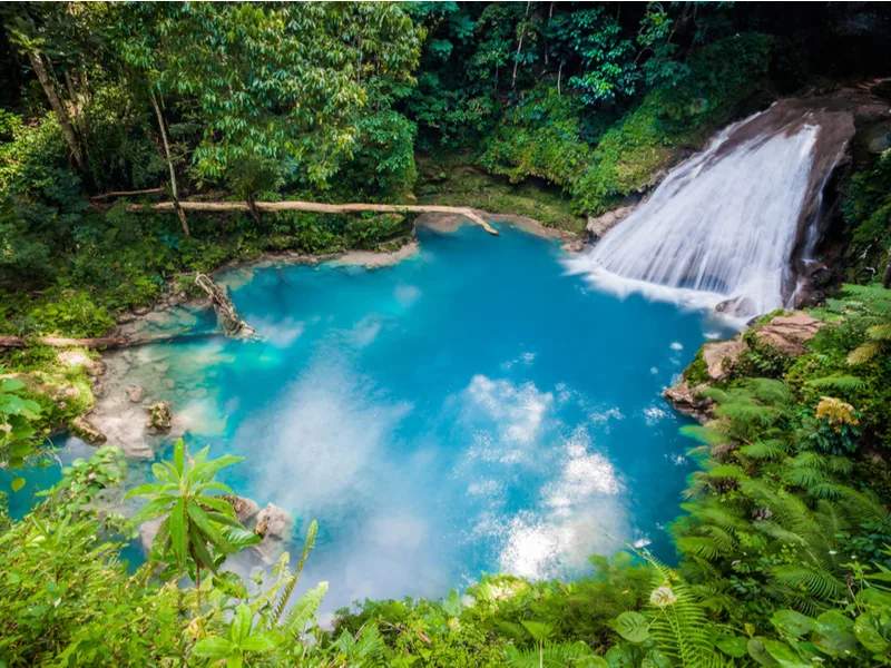 Blue Hole in Ocho Rios, one of the best places to see in Jamaica