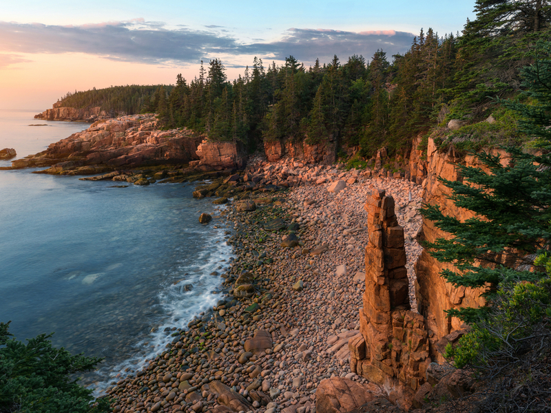 Acadia National Park in all its beauty for a piece on the best national parks in the USA