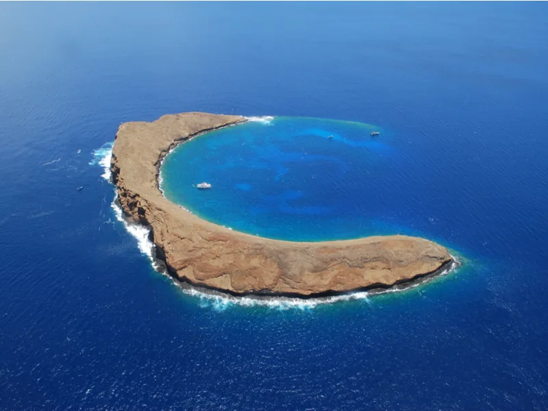 Snorkeling the Molokini Crater, a top pick for things to do in Hawaii